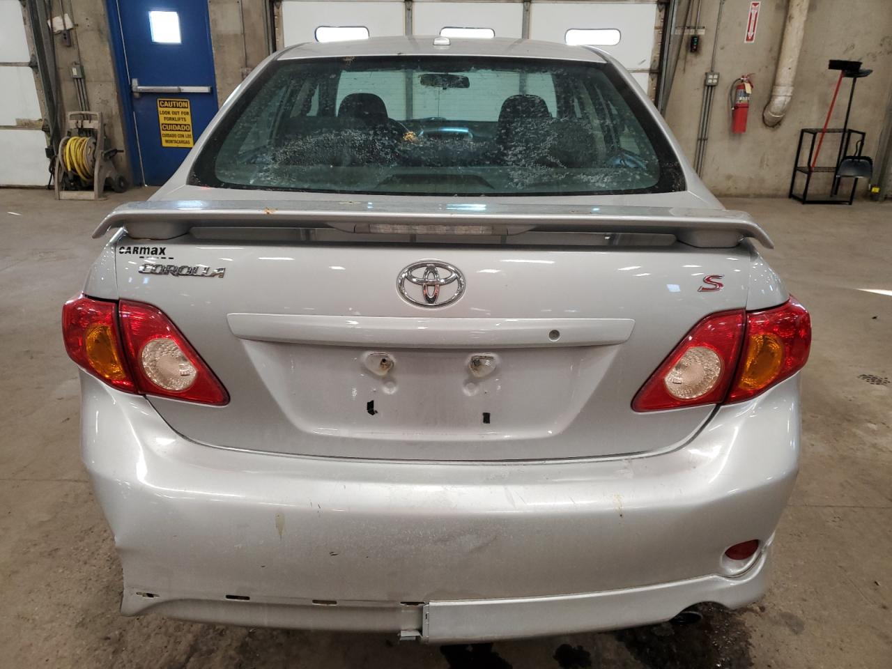 2010 Toyota Corolla VIN 1NXBU4EEXAZ234015 Copart auction photo, rear end damage thumbnail 6