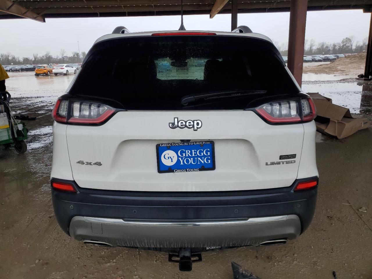 2019 Jeep Grand Cherokee VIN 1C4PJMDN7KD180128 Copart auction photo, side / front end damage thumbnail 6