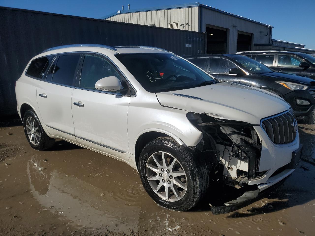 2016 Buick Enclave VIN 5GAKVCKD5GJ154026 Copart auction photo, front end damage thumbnail 4