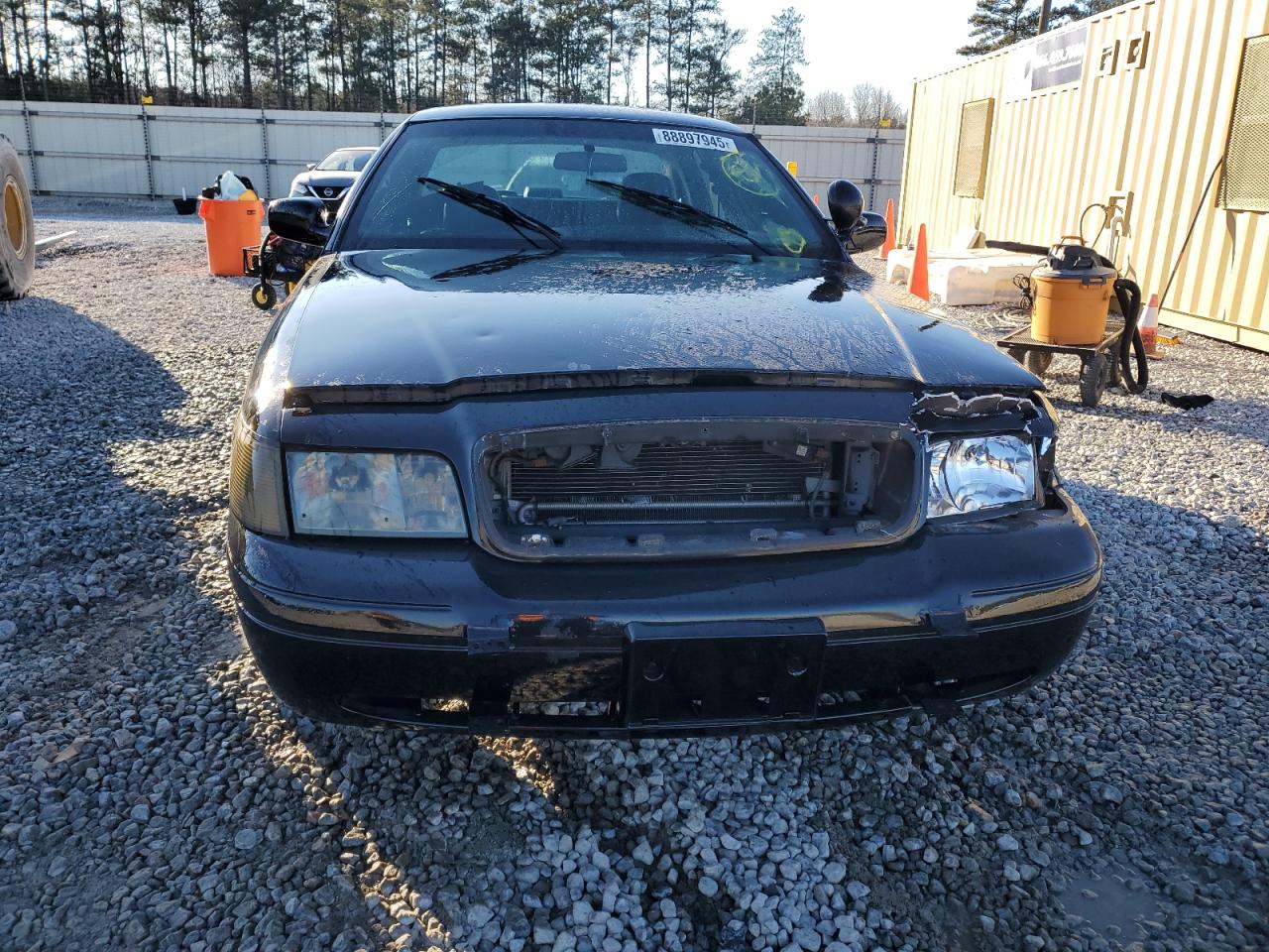 2008 Ford Crown Victoria VIN 2FAHP71V58X150125 Copart auction photo, front end / rear end damage thumbnail 5