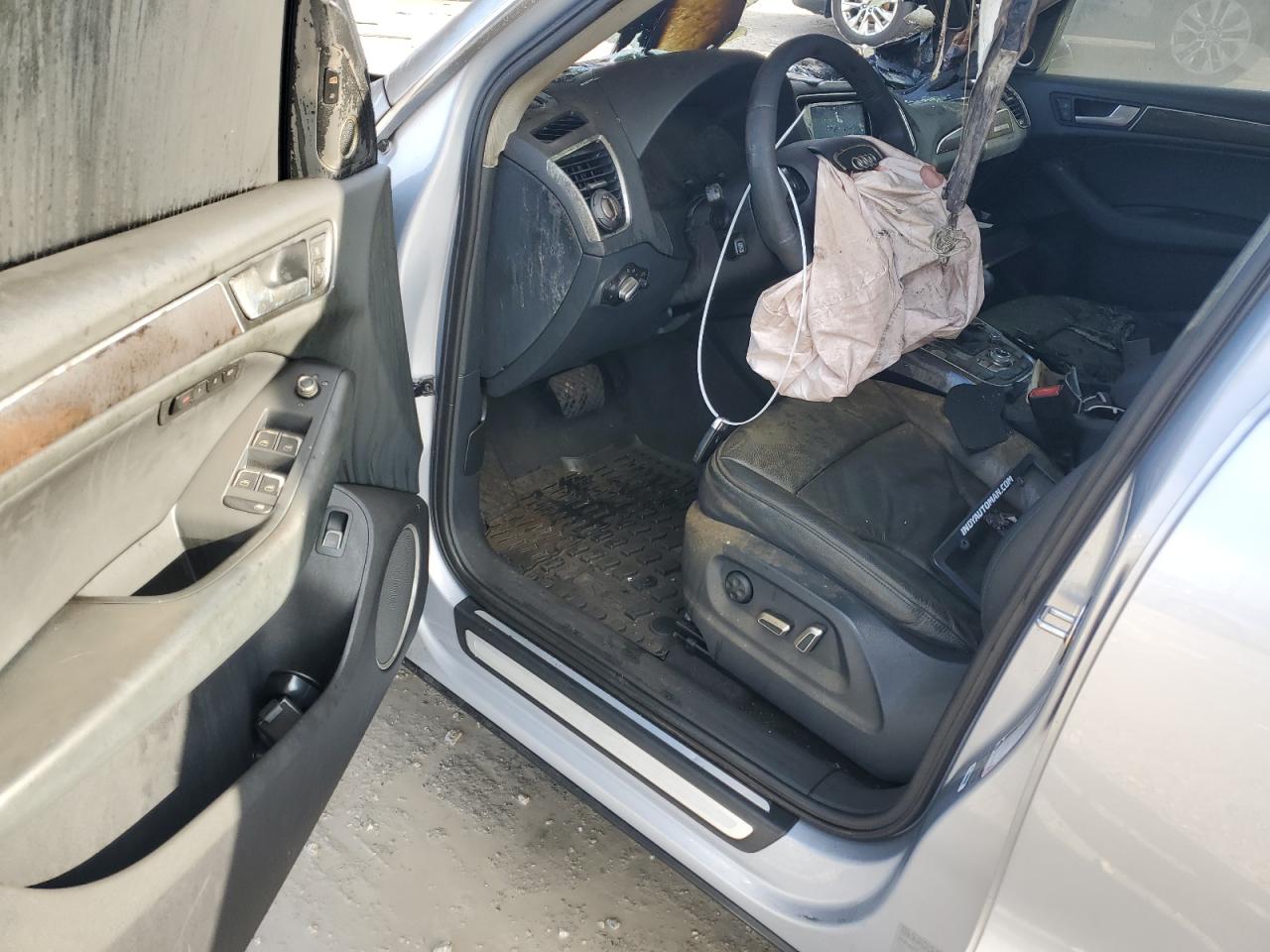 2016 Audi Q5 VIN WA1L2AFP0GA012939 Copart auction photo, burn / front end damage thumbnail 8