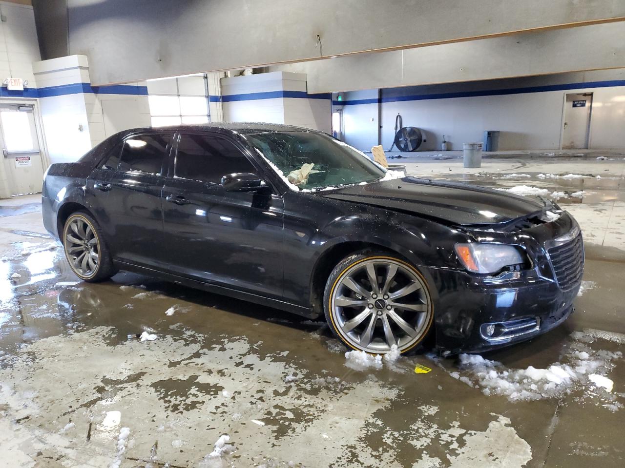 2014 Chrysler 300 VIN 2C3CCABG8EH309548 Copart auction photo, all over damage thumbnail 4