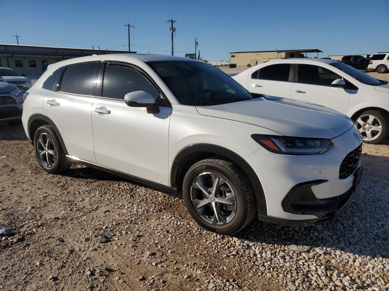 2023 Honda HR-V VIN 3CZRZ1H74PM700285 Copart auction photo, side / minor dent/scratches damage thumbnail 4