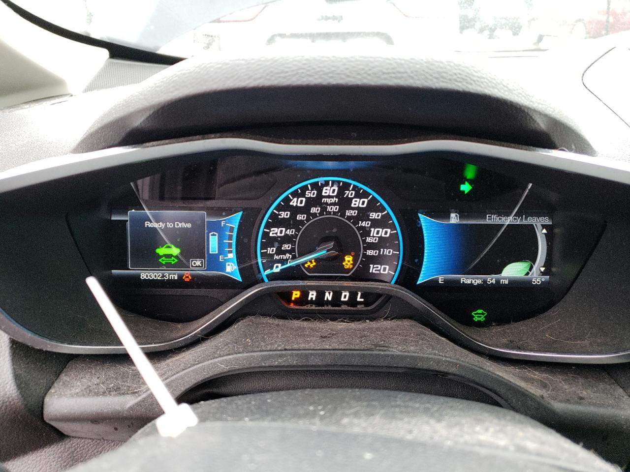 2017 Ford C-MAX VIN 1FADP5AU8HL114565 Copart auction photo, front end damage thumbnail 9