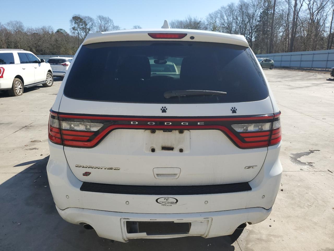 2019 Dodge Durango VIN 1C4RDJDG8KC559631 Copart auction photo, front end / minor dent/scratches damage thumbnail 6
