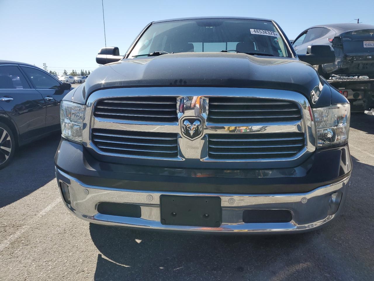 2019 RAM 1500 VIN 1C6RR7LT9KS623773 Copart auction photo, rear end damage thumbnail 5