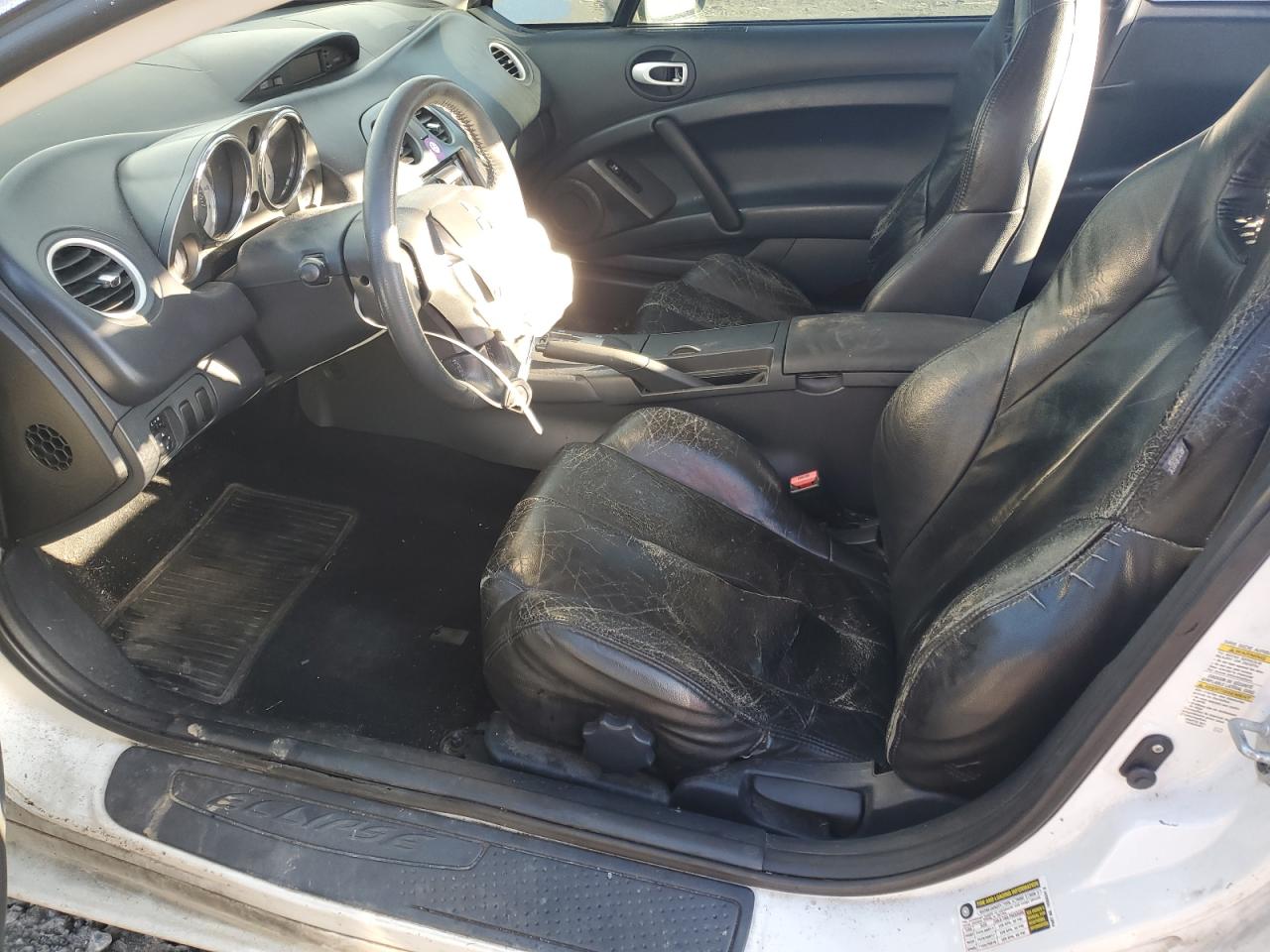2008 Mitsubishi Eclipse VIN 4A3AK24FX8E036752 Copart auction photo, front end / rear end damage thumbnail 7