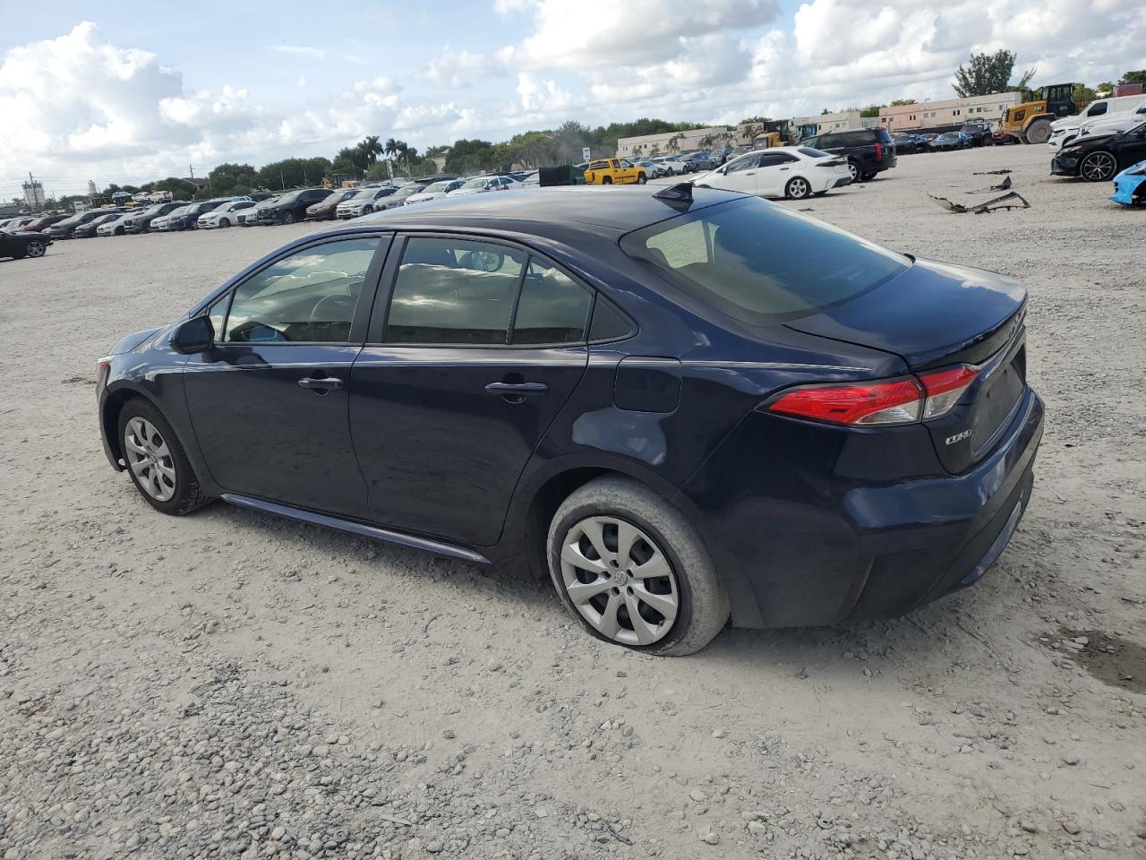 2021 Toyota Corolla VIN JTDEPMAE3MJ137713 Copart auction photo, front end damage thumbnail 2