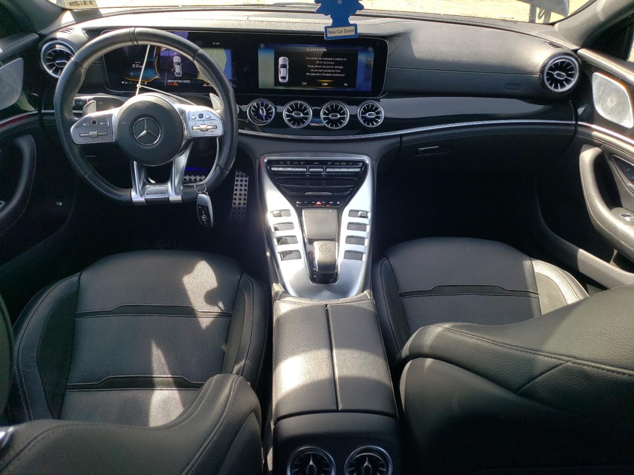 2021 Mercedes-Benz AMG GT VIN W1K7X6BB1MA036846 Copart auction photo, front end damage thumbnail 8