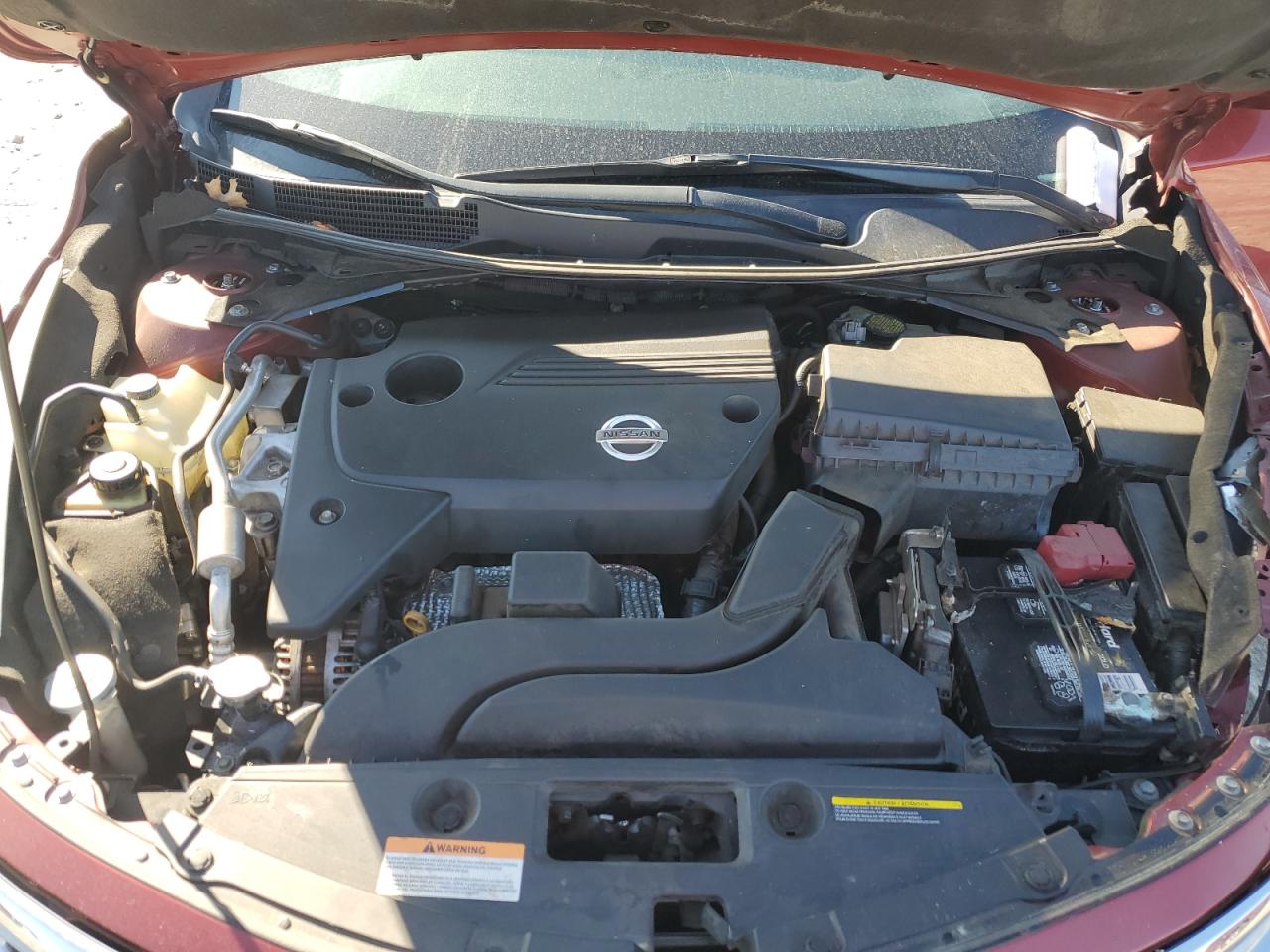 2013 Nissan Altima VIN 1N4AL3APXDC267763 Copart auction photo, undercarriage / front end damage thumbnail 11