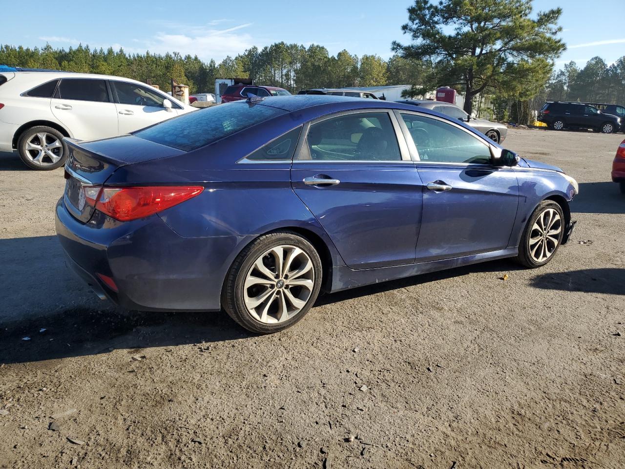2014 Hyundai Sonata VIN 5NPEC4ACXEH882138 Copart auction photo, front end damage thumbnail 3