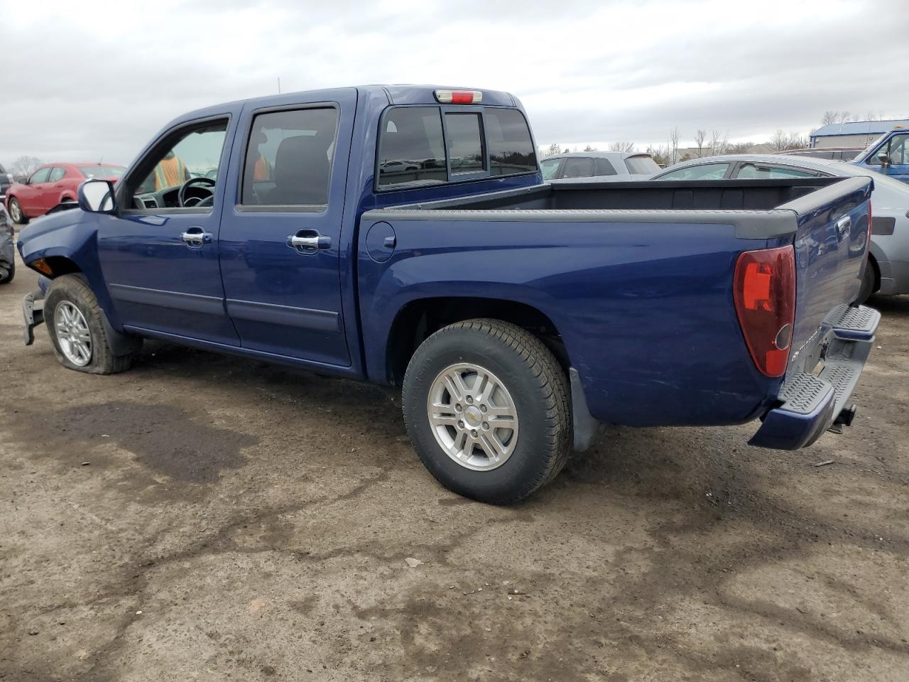 2012 Chevrolet Colorado VIN 1GCHTCFE2C8111041 Copart auction photo, front end damage thumbnail 2