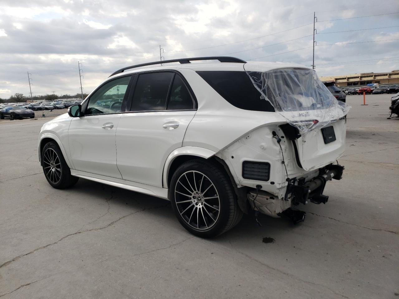 2022 Mercedes-Benz GLE VIN 4JGFB4JB1NA722540 Copart auction photo, rear end damage thumbnail 2