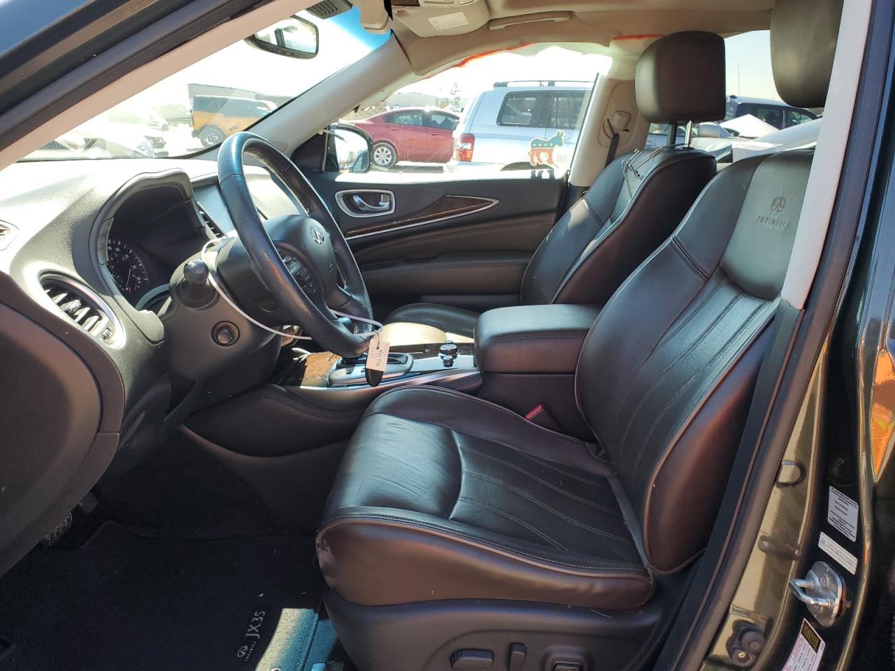 2013 Infiniti JX VIN 5N1AL0MM6DC300568 Copart auction photo, front end / minor dent/scratches damage thumbnail 7