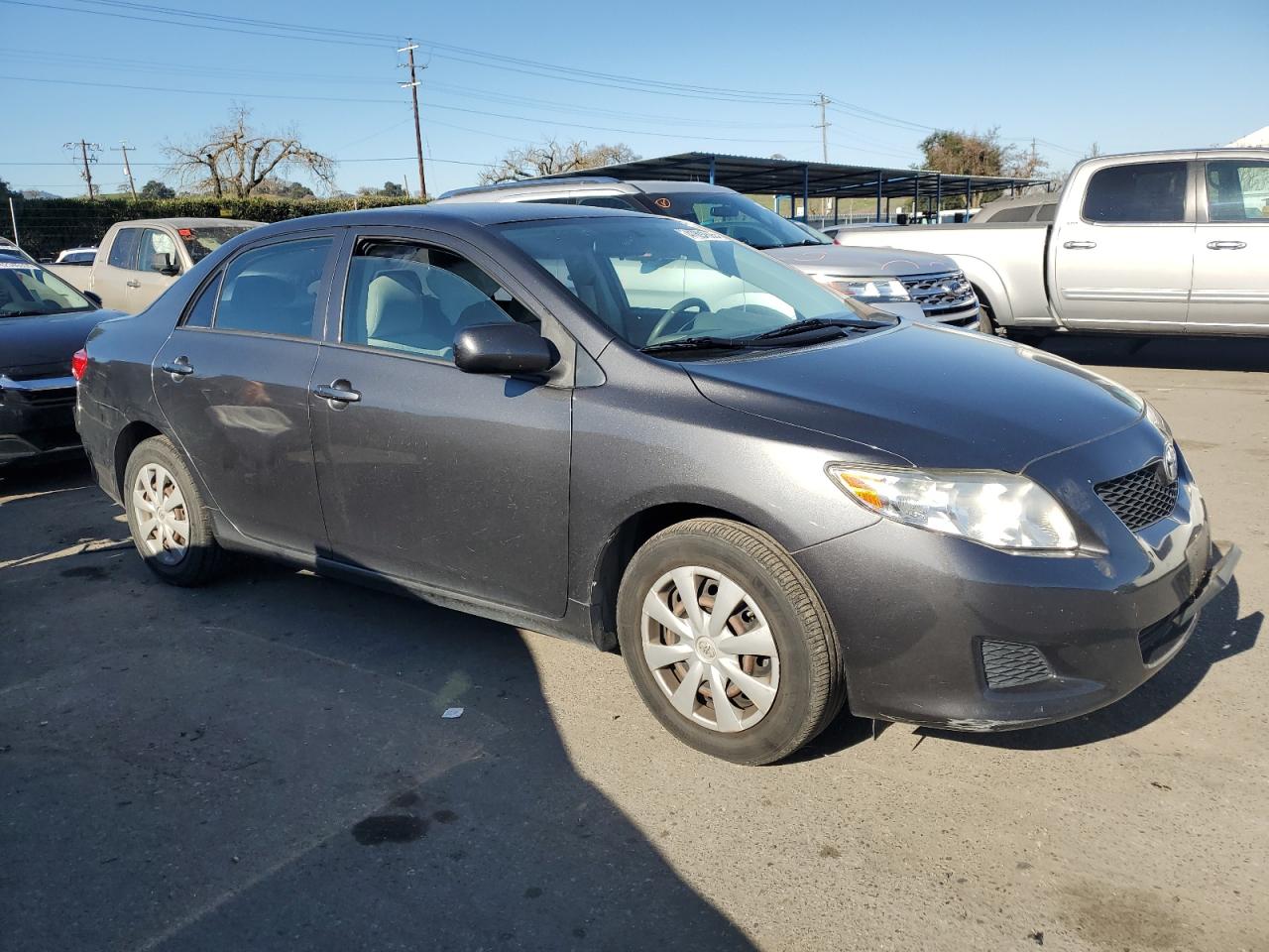 2009 Toyota Corolla VIN JTDBL40E099056788 Copart auction photo, side damage thumbnail 4