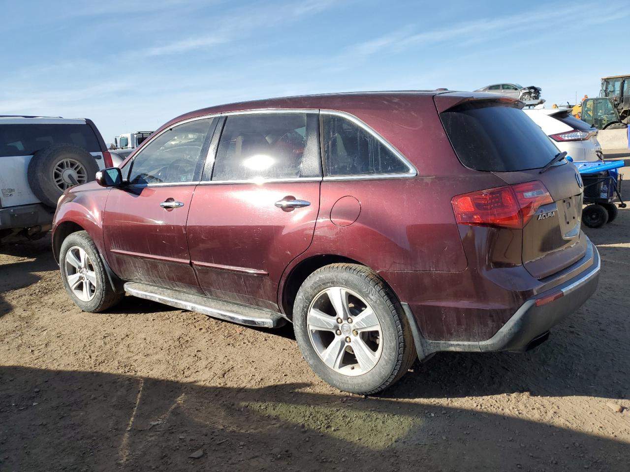 2011 Acura MDX VIN 2HNYD2H21BH501142 Copart auction photo, minor dent/scratches damage thumbnail 2