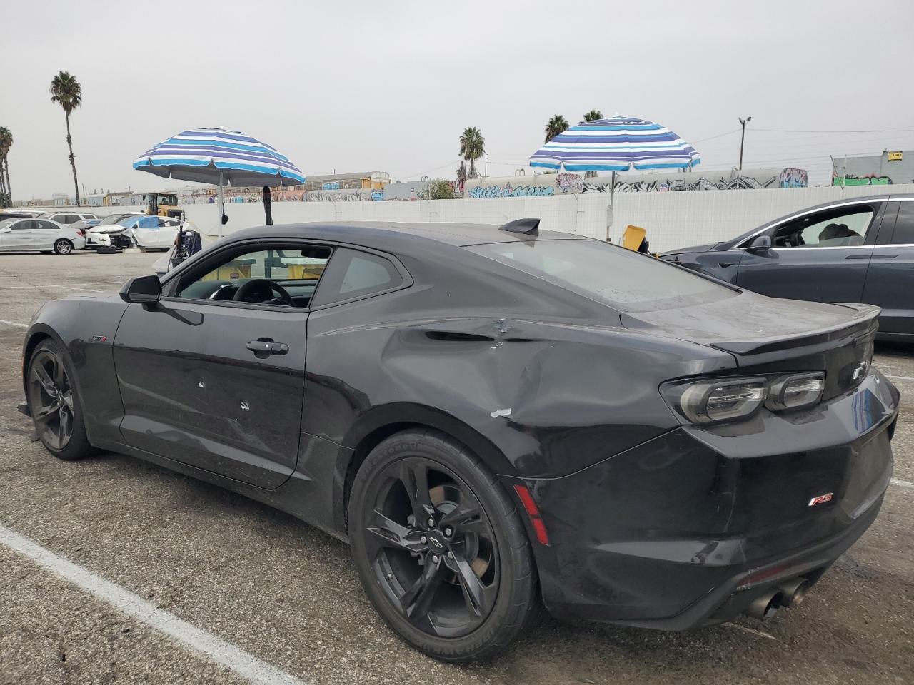 2022 Chevrolet Camaro VIN 1G1FF1R71N0105757 Copart auction photo, rear end damage thumbnail 2