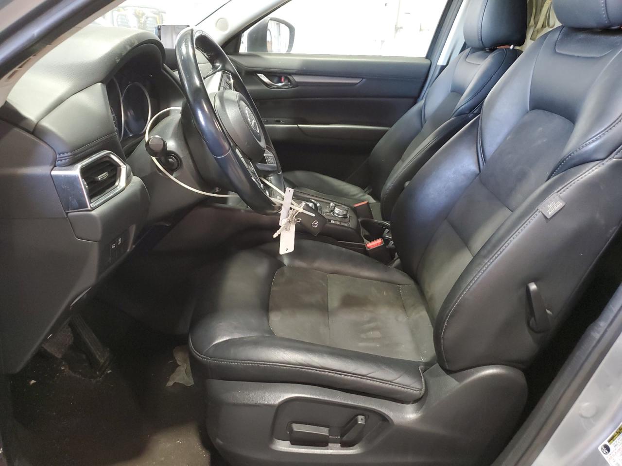 2021 Mazda CX-5 VIN JM3KFBCM8M0359093 Copart auction photo, front end / side damage thumbnail 7