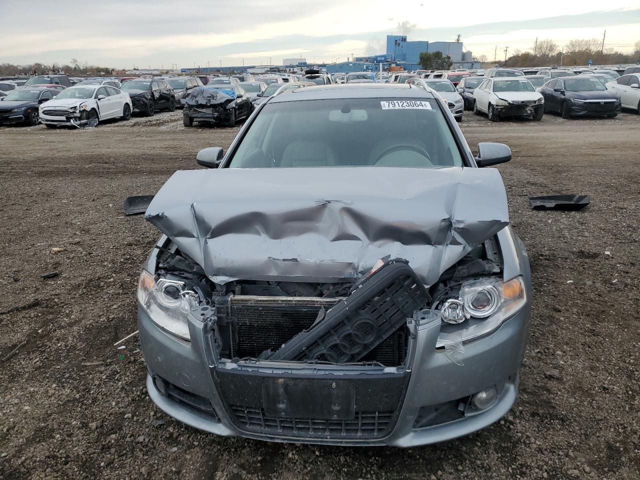 2008 Audi A4 VIN WAUKF78E98A090607 Copart auction photo, front end damage thumbnail 5