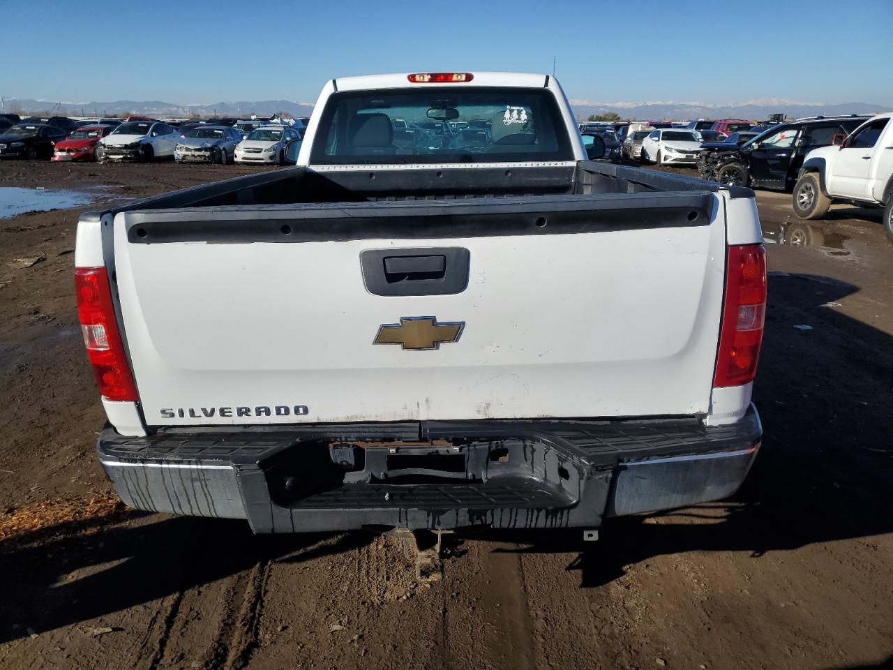 2009 Chevrolet Silverado VIN 1GCEC14X39Z106008 Copart auction photo, side / front end damage thumbnail 6