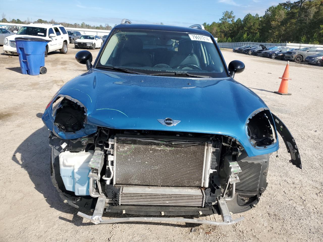 2018 MINI Cooper VIN WMZYV5C38J3E04688 Copart auction photo, front end damage thumbnail 5