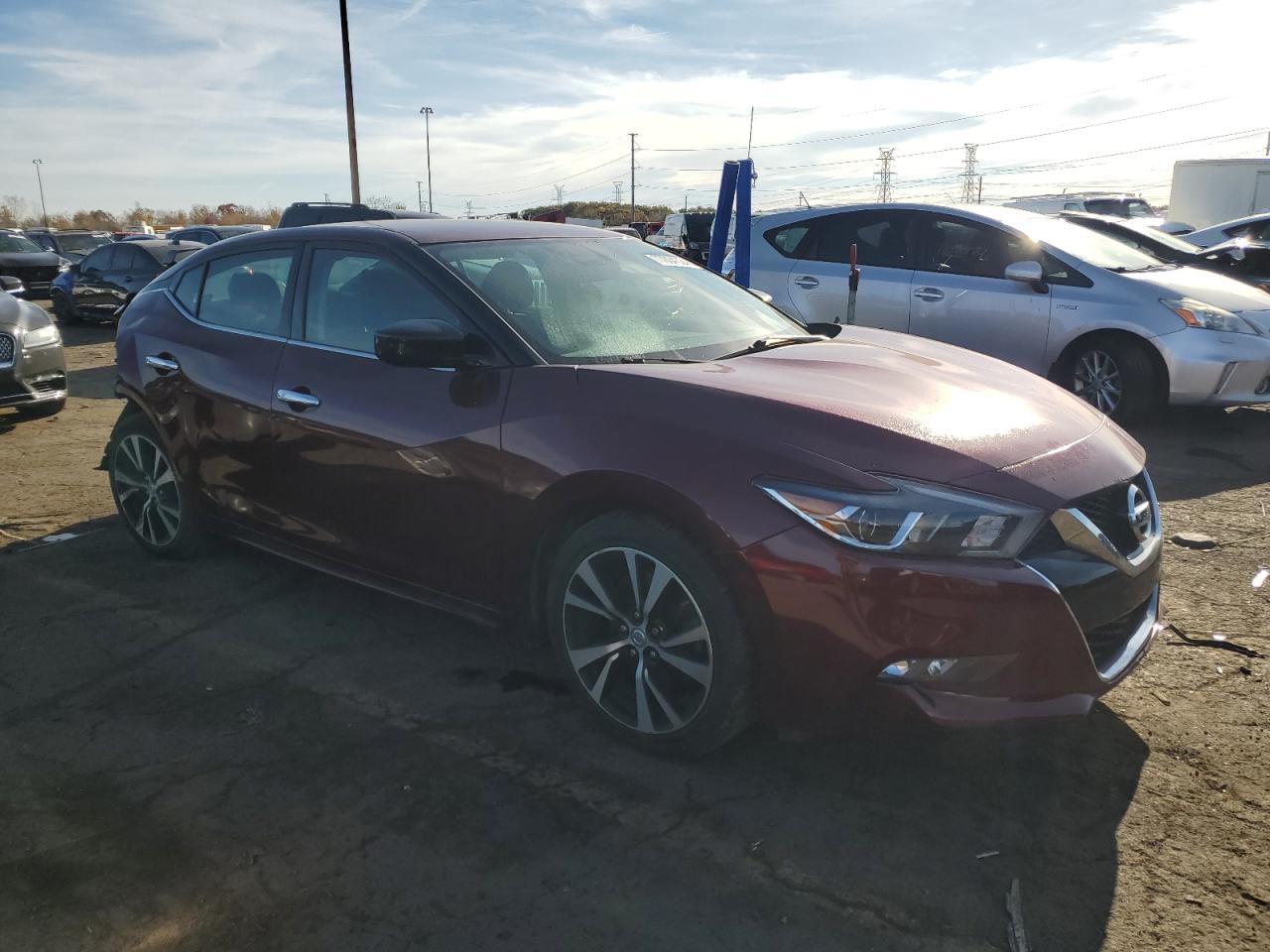 2018 Nissan Maxima VIN 1N4AA6AP5JC361908 Copart auction photo, rear end damage thumbnail 4