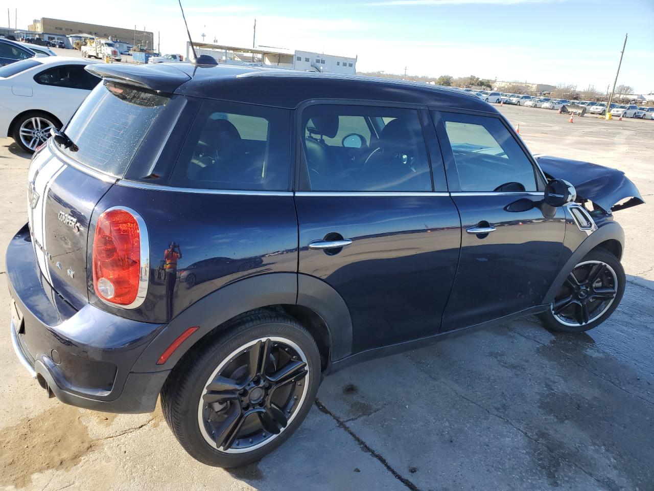 2013 MINI Cooper VIN WMWZC3C56DWP24363 Copart auction photo, front end damage thumbnail 3