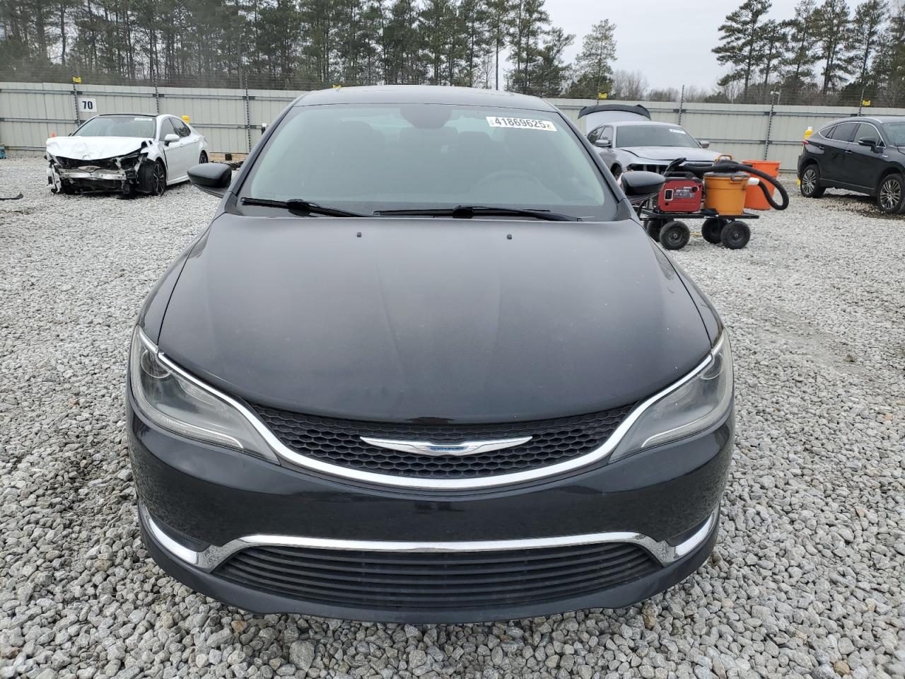 2015 Chrysler 200 VIN 1C3CCCAB5FN630408 Copart auction photo, side damage thumbnail 5