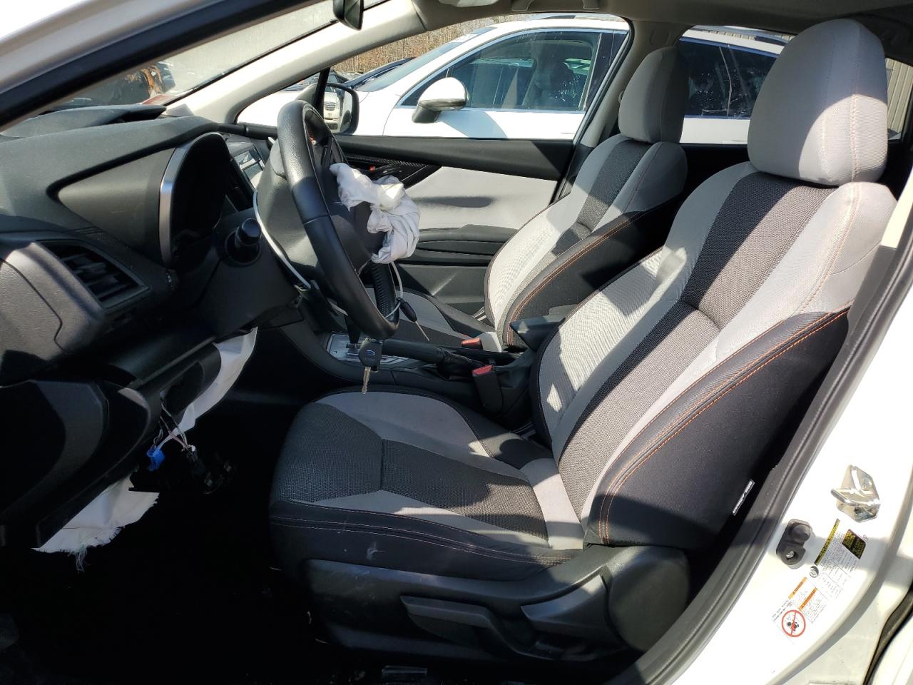 2019 Subaru XV VIN JF2GTADC6KH238313 Copart auction photo, front end / side damage thumbnail 7