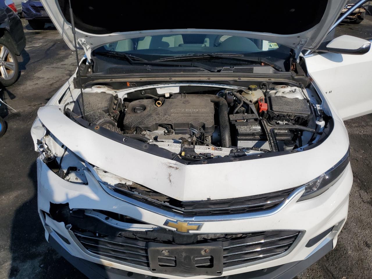 2018 Chevrolet Malibu VIN 1G1ZD5ST0JF171449 Copart auction photo, front end / minor dent/scratches damage thumbnail 11