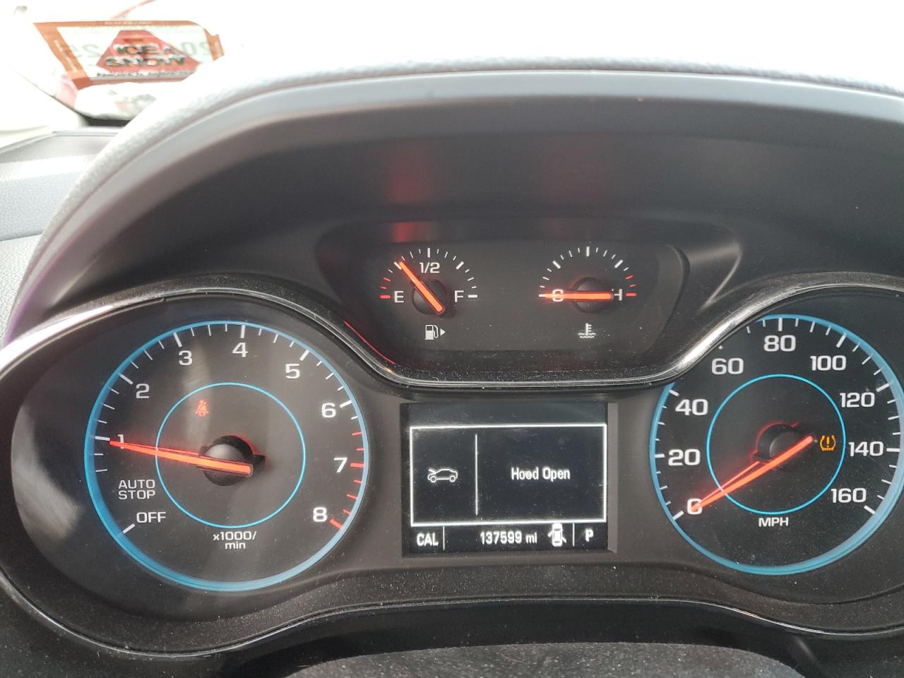 2016 Chevrolet Cruze VIN 1G1BC5SM8G7256720 Copart auction photo, front end damage thumbnail 9