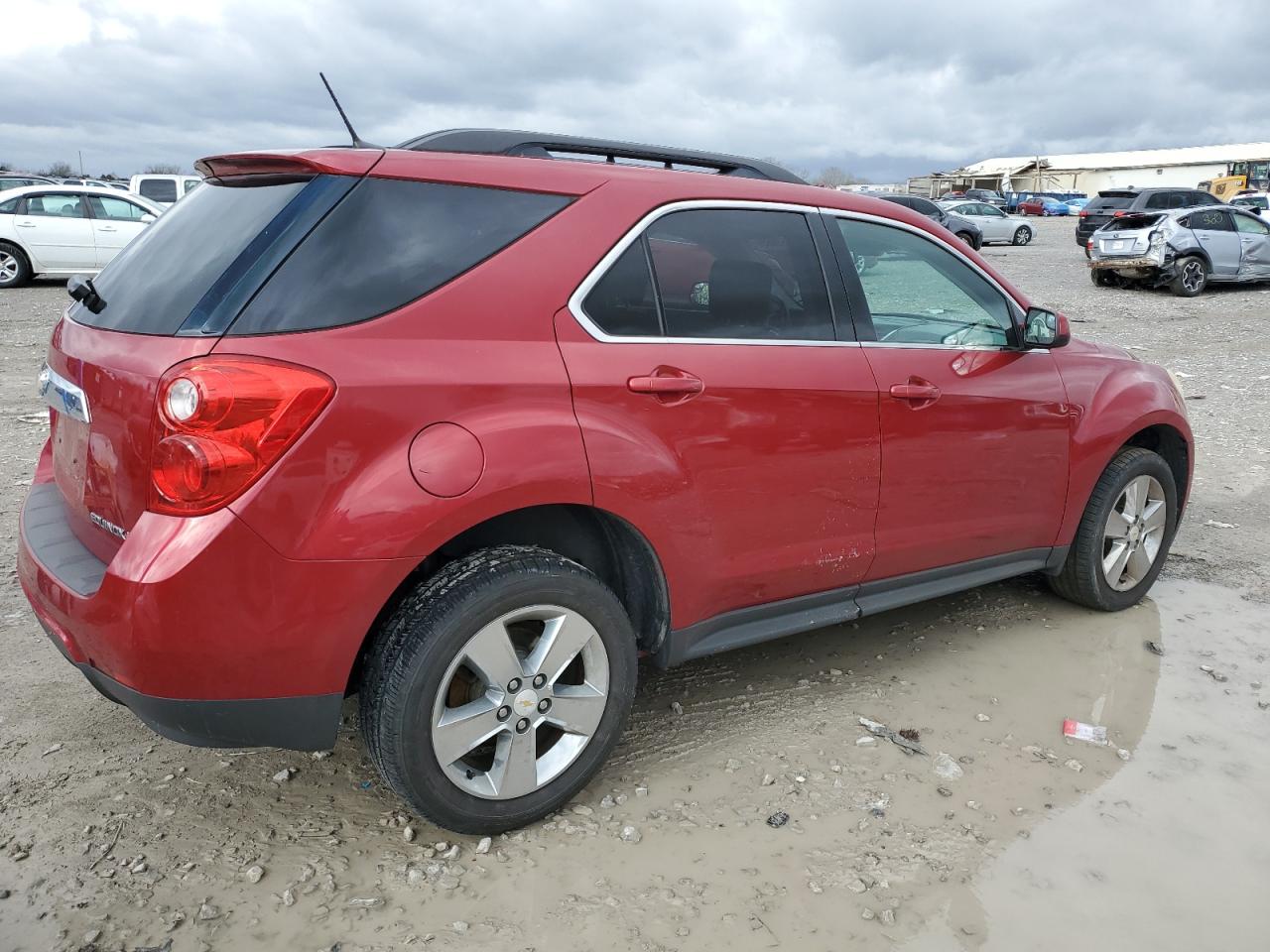 2013 Chevrolet Equinox VIN 2GNALDEK6D6220907 Copart auction photo, front end / undercarriage damage thumbnail 3