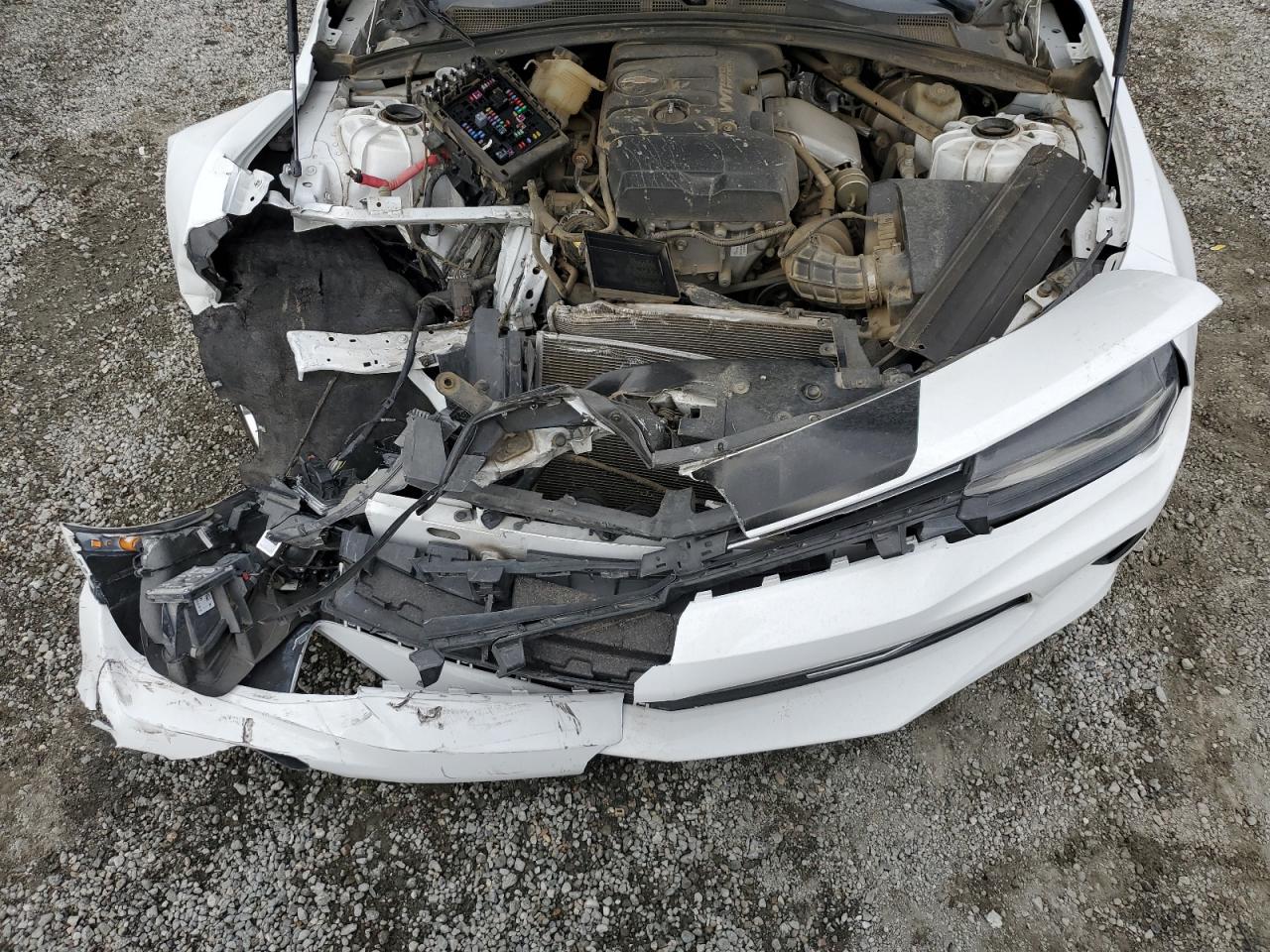 2018 Chevrolet Camaro VIN 1G1FB3DX1J0142400 Copart auction photo, front end damage thumbnail 11