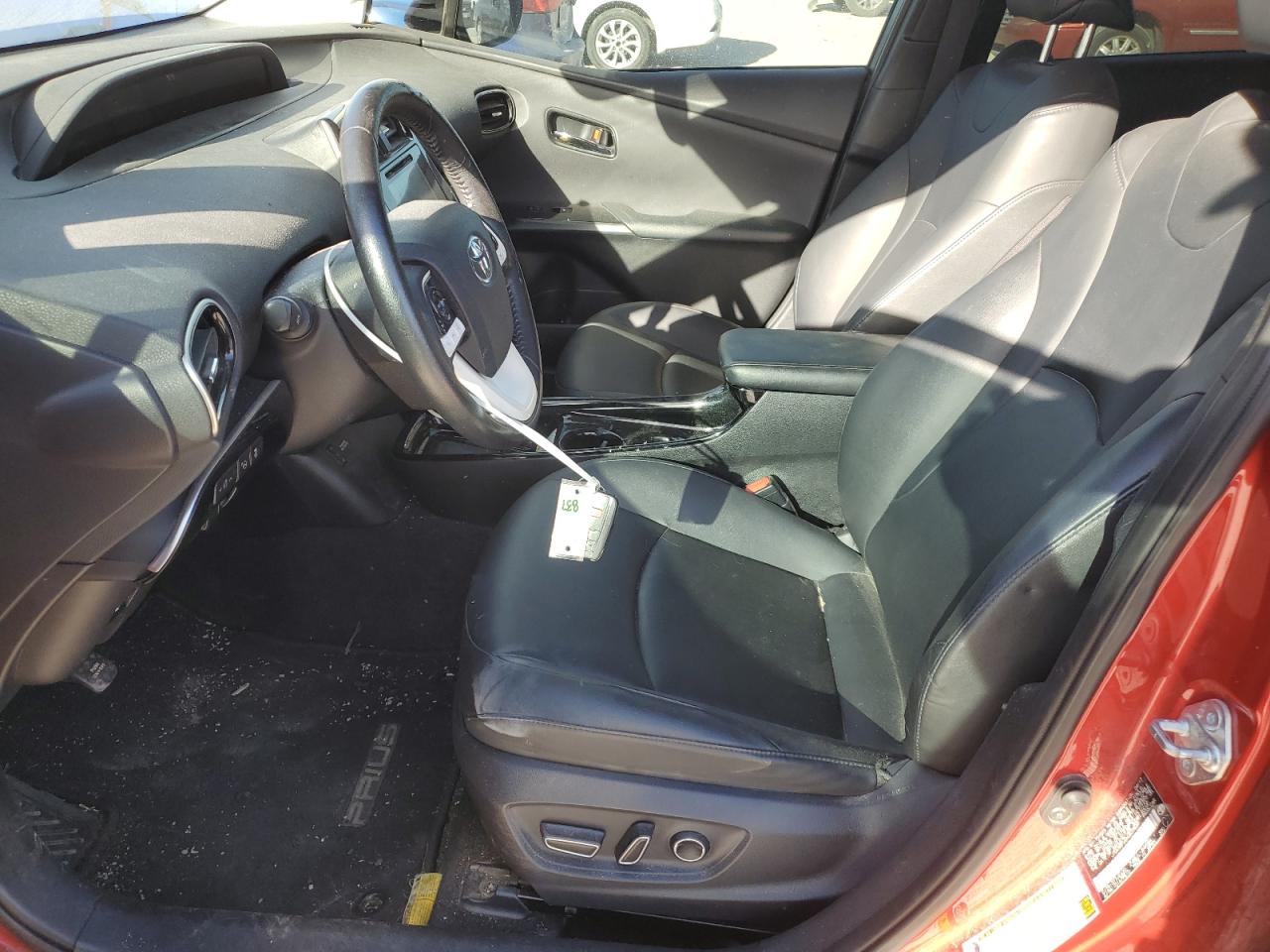 2017 Toyota Prius VIN JTDKARFU0H3537837 Copart auction photo, front end / minor dent/scratches damage thumbnail 7