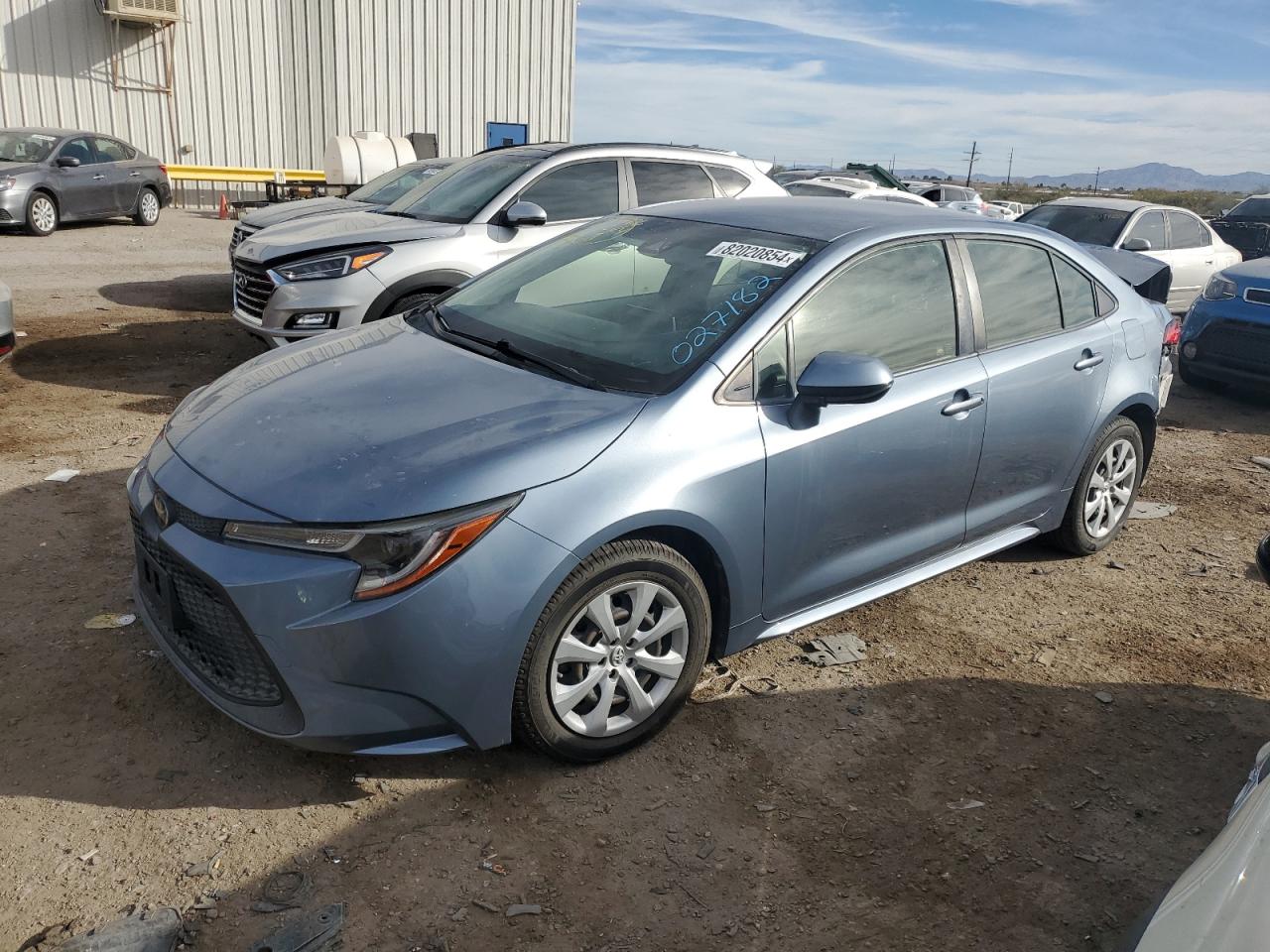 2020 Toyota Corolla VIN JTDEPRAE2LJ027182