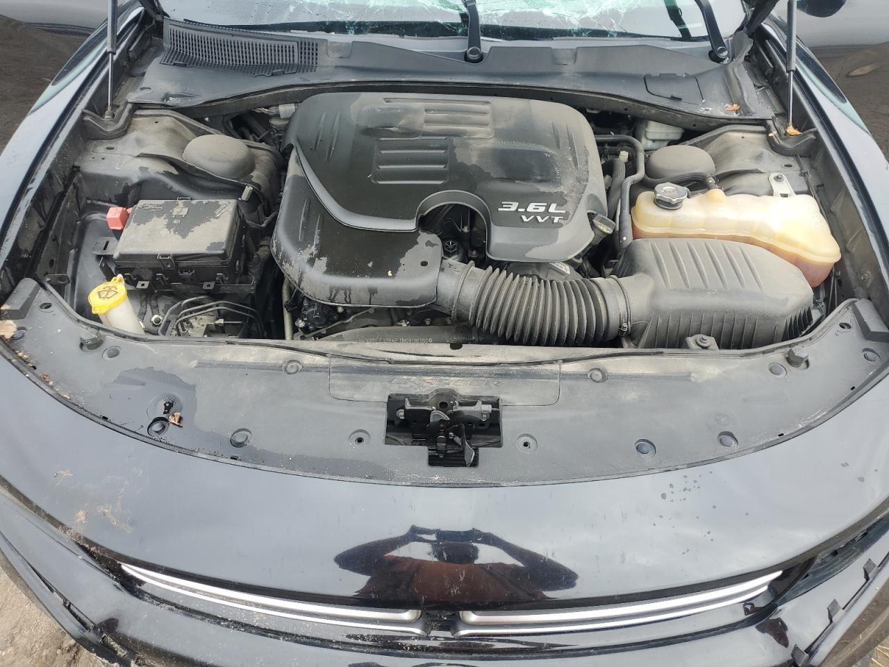 2015 Dodge Charger VIN 2C3CDXBG4FH732077 Copart auction photo, rollover damage thumbnail 11