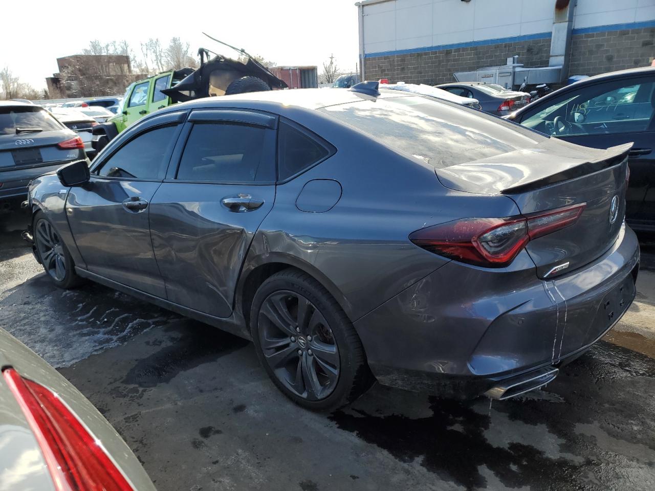 2022 Acura TLX VIN 19UUB6F57NA001439 Copart auction photo, front end damage thumbnail 2