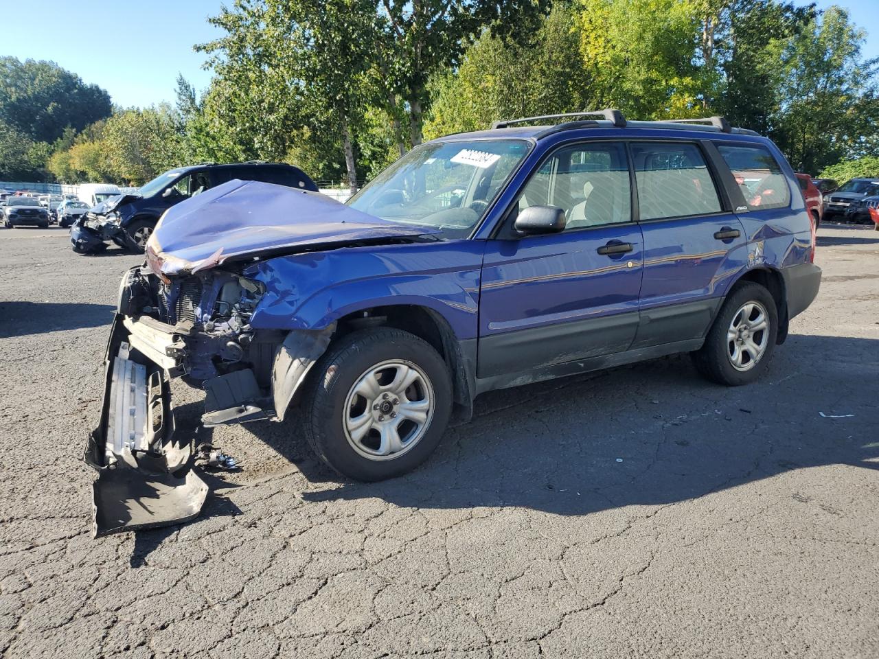 2003 Subaru Forester VIN JF1SG63663G705300