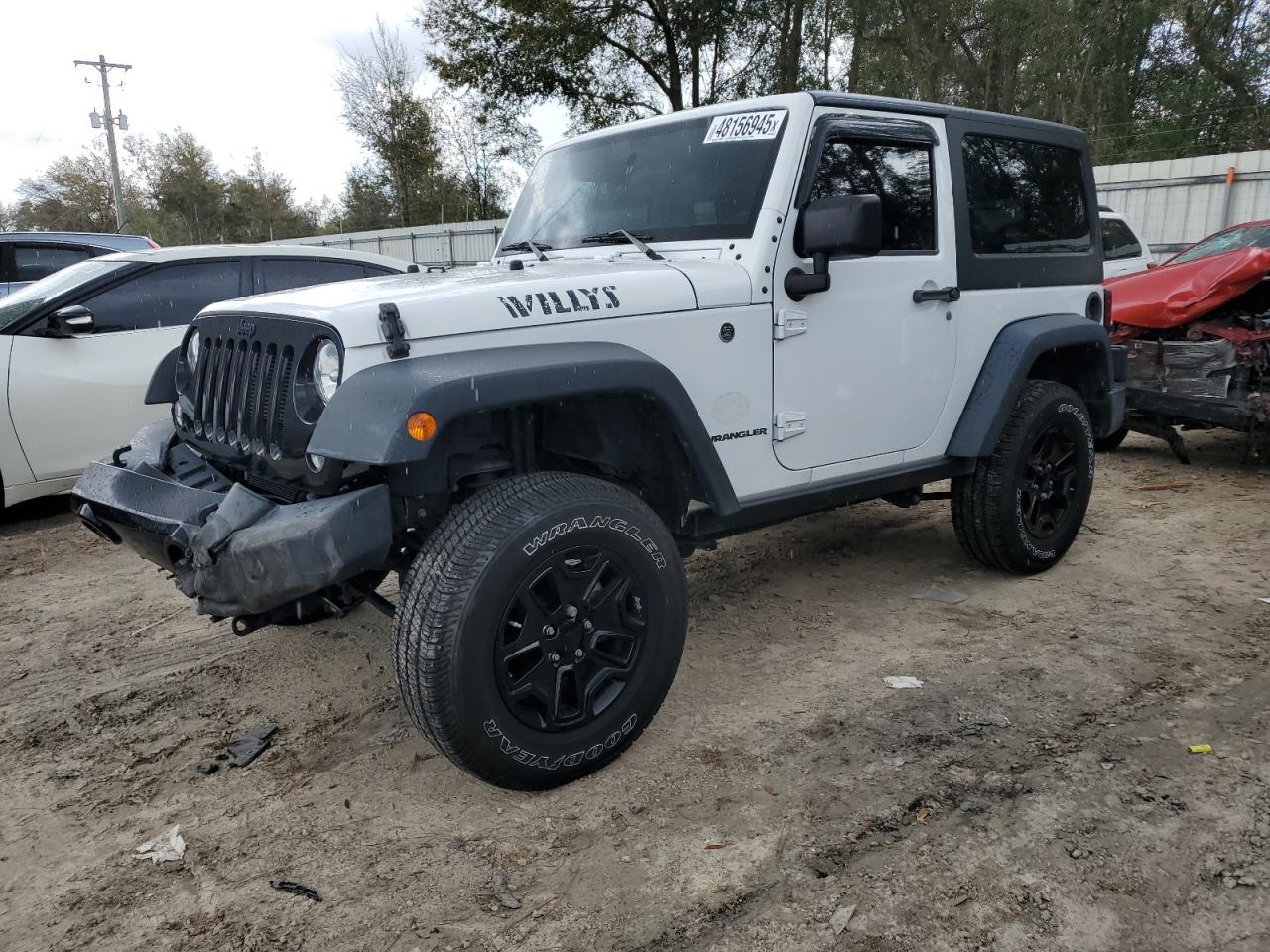 2016 Jeep Wrangler VIN 1C4AJWAG9GL261362