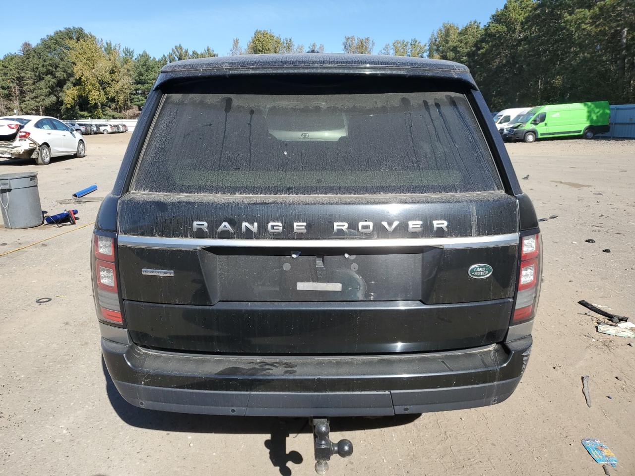 2014 Land Rover Range Rover VIN SALGV2FE0HA914567 Copart auction photo, vandalism damage thumbnail 6