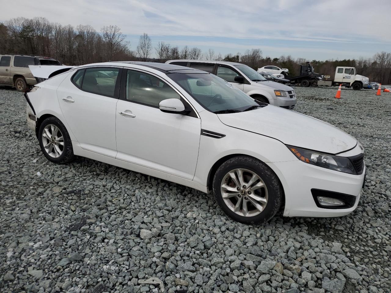 2012 KIA Optima VIN 5XXGN4A73CG081503 Copart auction photo, rear end / minor dent/scratches damage thumbnail 4