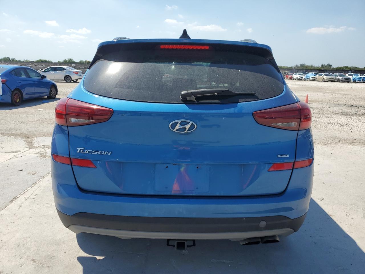 2019 Hyundai Tucson VIN KM8J3CAL0KU911006 Copart auction photo, front end / minor dent/scratches damage thumbnail 6