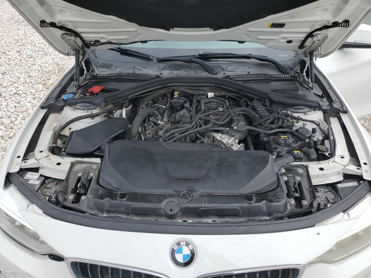 2017 BMW 4er VIN WBA4R7C37HK896333 Copart auction photo, all over damage thumbnail 12