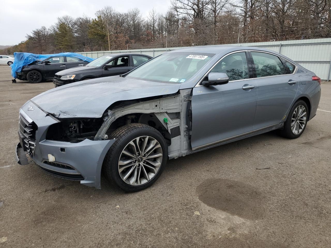 2017 Genesis G80 VIN KMHGN4JE6HU191876