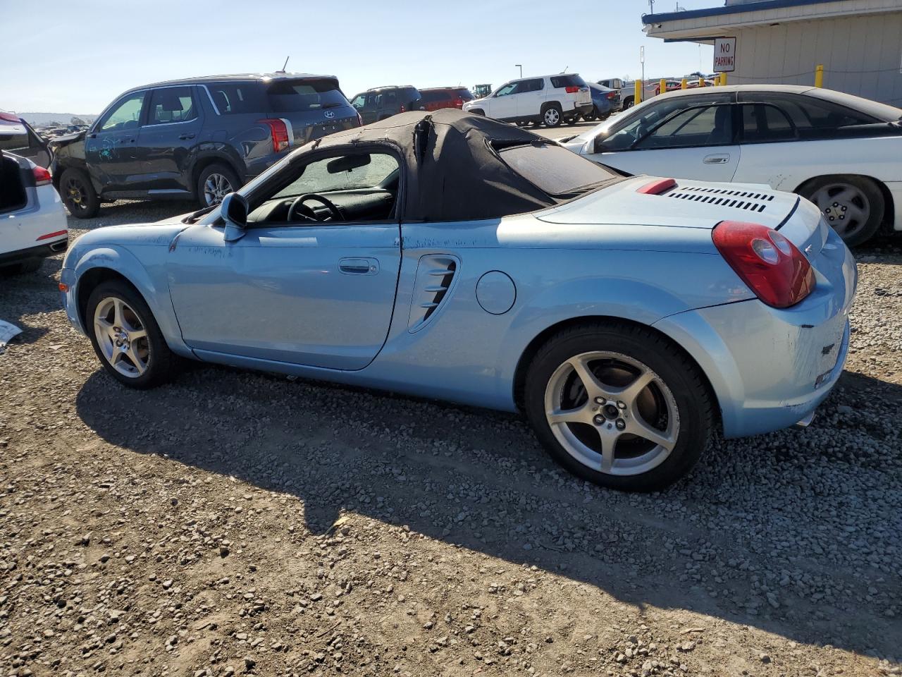 2005 Toyota MR2 VIN JTDFR320050071589 Copart auction photo, all over damage thumbnail 2