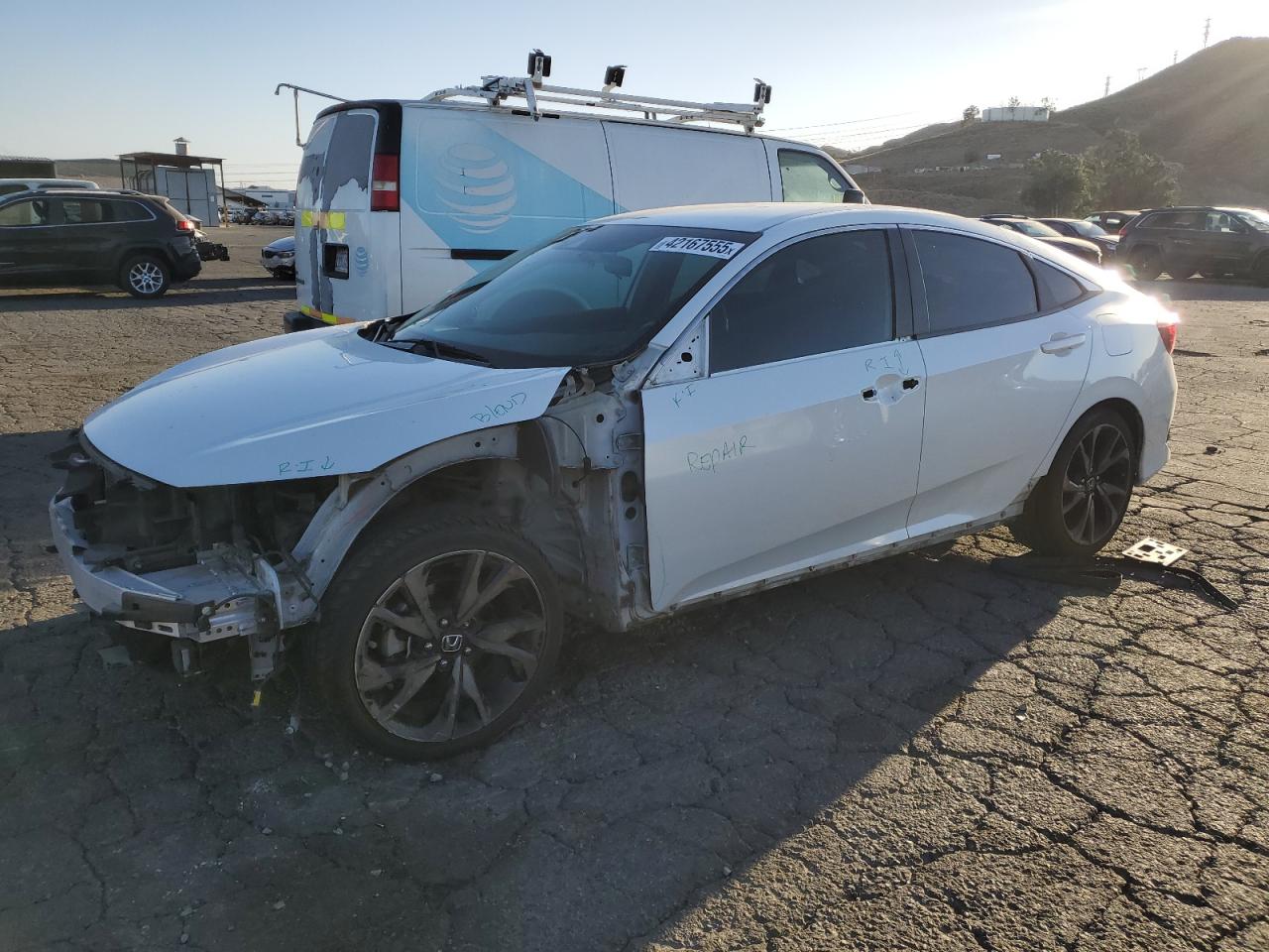 2020 Honda Civic VIN 2HGFC2F82LH590441