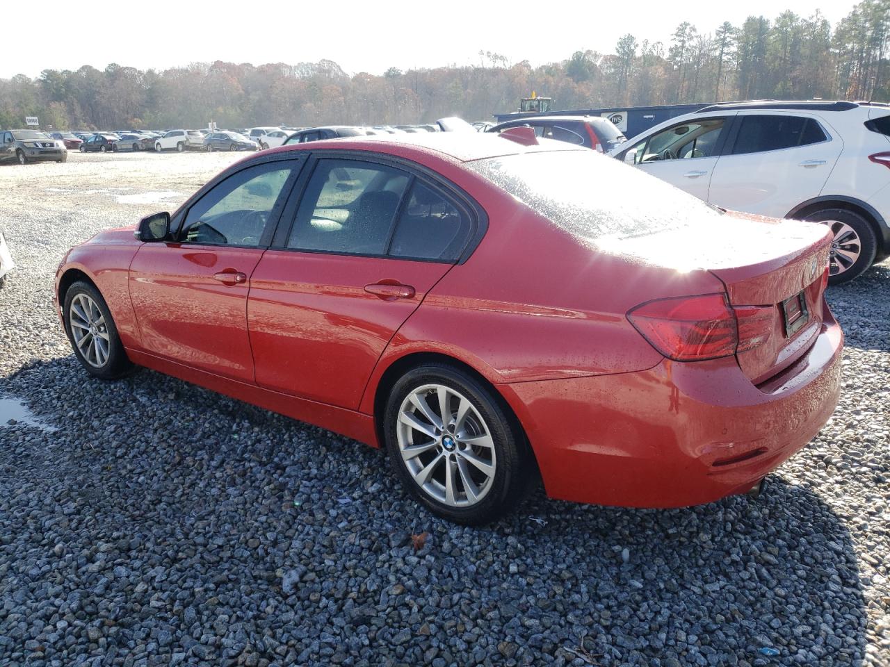 2016 BMW 3er VIN WBA8E1G51GNU12367 Copart auction photo, rear end / side damage thumbnail 2