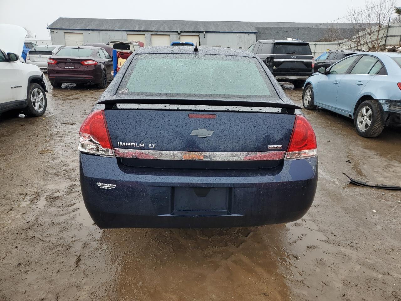 2011 Chevrolet Impala VIN 2G1WB5EK4B1248103 Copart auction photo, rear end / side damage thumbnail 6