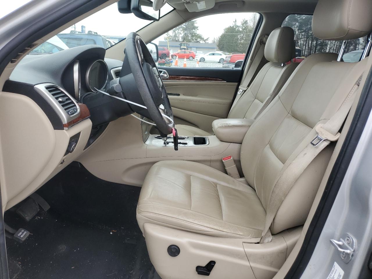 2012 Jeep Grand Cherokee VIN 1C4RJEBG7CC354127 Copart auction photo, front end / side damage thumbnail 7