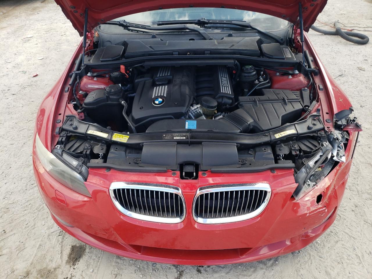 2008 BMW 3er VIN WBAWL13528PX20804 Copart auction photo, front end damage thumbnail 11